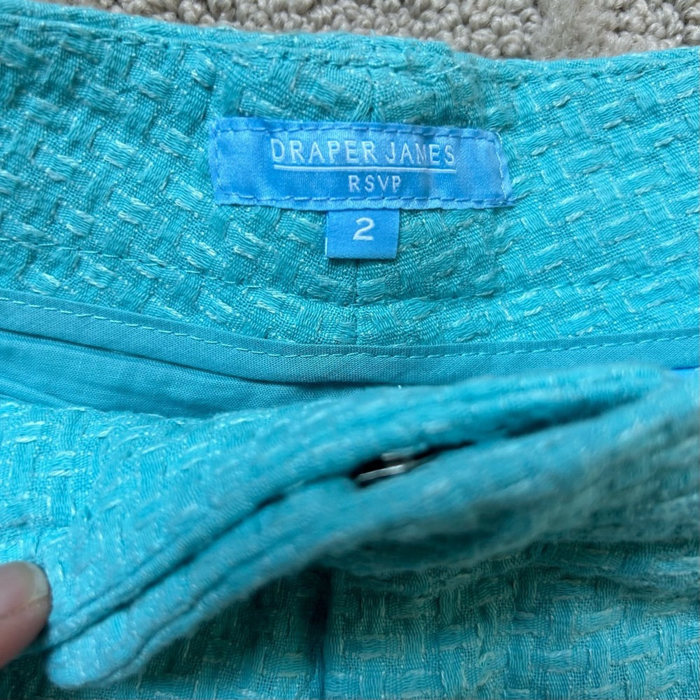 Draper James Basket Weave Short Size 2 - image 3